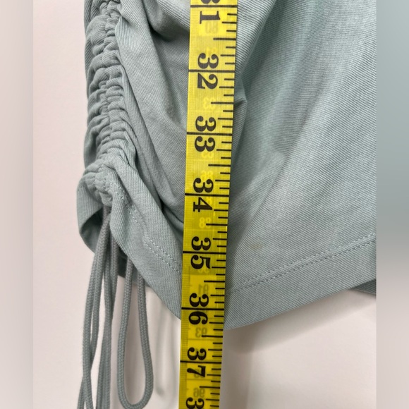 T By, Alexander Wang, Size: XS, Mini, Blue/Mint, EUC, Draw Strings on the side - Picture 9 of 10